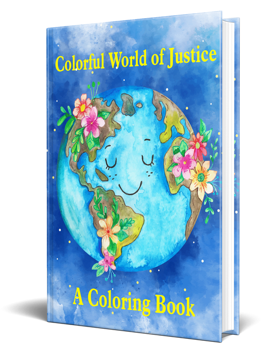 Colorful World of Justice A Coloring Book