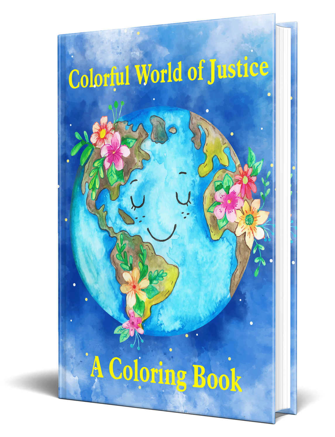 Colorful World of Justice A Coloring Book